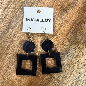 Lucite earrings - NWT